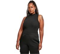 Urban Classics Women's Ladies Sleeveless Turtleneck Body Shapewear Bodysuit, Black, S