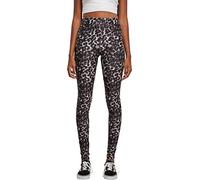 Urban Classics Women's Ladies Soft AOP Leggings, Blackleo, L