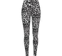 Urban Classics Women's Ladies Soft AOP Leggings, Blackleo, M