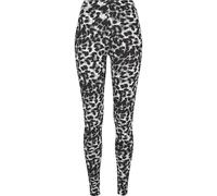 Urban Classics Women's Ladies Soft AOP Leggings, Blackleo, XXL
