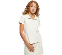 Urban Classics Women's Ladies Towel Polo Tee Shirt, Palewhite, M