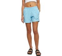 Urban Classics Women's Ladies Towel Shorts Shorts, Balticblue,