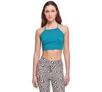 Urban Classics Women's Ladies Triangle Top Cami Shirt, Watergreen, XS