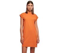 Urban Classics Women's Ladies Turtle Extended Shoulder Dress, Vintageorange, L