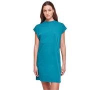 Urban Classics Women's Ladies Turtle Extended Shoulder Dress, Watergreen, M