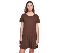 Urban Classics Women's Ladies Valance Tee Dress, Brown, M