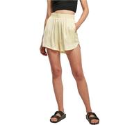 Urban Classics Women's Ladies Viscose Satin Resort Shorts Dress, softyellow, 5XL