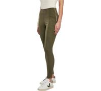 Urban Classics Women's Ladies Washed Faux Leather Pants Pants