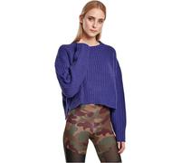 Urban Classics Women's Ladies Wide Oversize Sweater Sweatshirt, bluepurple, L