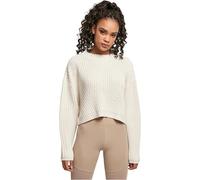 Urban Classics - Ladies Wide Oversize White Sand - Pullover Small