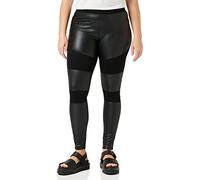 Urban Classics Leggings Fake Leather Big Black 2XL Woman