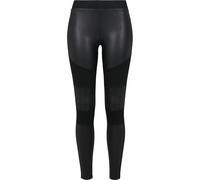 Urban Classics Ladies Fake Leather Tech Leggings Leggings black XL