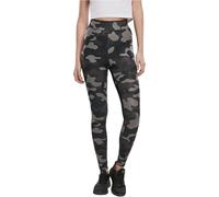 Urban Classics Women's Leggings Ladies High Waist Camo Tech Hose Dress Pants