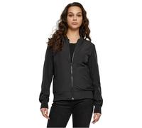 Women's Ladies Light Bomber Jacket (Black), Medium, M