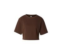 Urban Classics Women's Light Terry Cropped Tee - Loose Fit T-Shirt - Soft French Terry with Short, Wide Fit