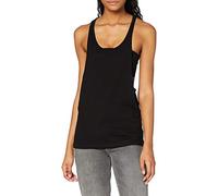 Urban Classics Women's Ladies Loose Tanktop Sports Shirt, Black, XS