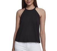 Urban Classics Women's Neckholder Tanktop Tank Top, Black (Black 00007), L UK