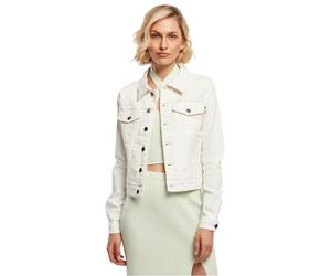 Urban Classics Women's Organic Denim Jacket, White raw, M