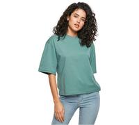 Urban Classics Women's Ladies Organic Oversized Tee T-Shirt, Paleleaf, XS