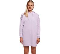 Urban Classics Women's Organic Oversized Terry Hoodie Dress, Purple, S