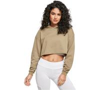 Urban Classics Women's Ladies Hooded Sweatshirt, Oversized Cropped Hoodie, 4XL