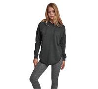 Urban Classics Women's Oversized Terry Hoody, charcoal, S Große Größen