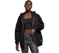 Urban Classics Oversized Full Zip Sweatshirt Black 2XL Woman