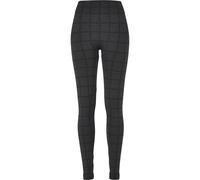 Urban Classics Women's Seamless Heritage Leggings Trousers, Aspalt Square Check, L-XL