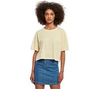 Urban Classics Women's Short Oversize Tee T-Shirt, Soft Yellow, 4XL