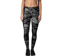 Urban Classics Ladies Camo Stripe Leggings Leggings dark camo black L