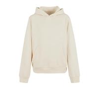 Urban Classics Women's Uck6860-girls Light Terry Oversized Hoodie Sweatshirt, Whitesand, 158-164