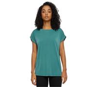 Urban Classics Women's T-Shirt Ladies Modal Extended Shoulder Tee Paleleaf XS, Paleleaf, XS