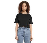 Urban Classics Women's Tb1555-ladies Short Oversized Tee T-Shirt, Black, XXL