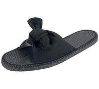 Urban Classics Women's Tb2132-canvas Mules, Black, 3.5 UK