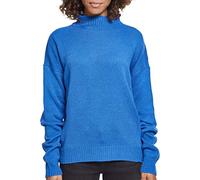Urban Classics Women's Tb2358-ladies Oversize Turtleneck Sweater Sweatshirt, Blue (Bright Blue 01434), XL