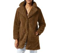 Urban Classics Women's Tb3058-ladies Oversized Sherpa Coat Jacket, Midground, M