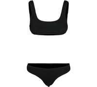 Urban Classics Women's Tb3467-ladies Tanktop Crinkle Bikini Set, Black, XXL