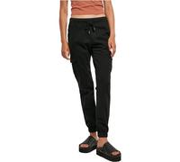 Urban Classics - Ladies High Waist Cargo Black - Pants X-Large