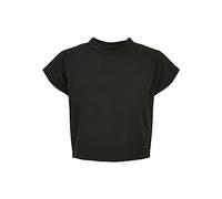 Urban Classics Women's Tb3631a-ladies Stripe Short Tee 2-Pack T-Shirt, Black/White + Black, M