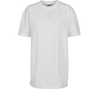 Urban Classics Women's Tb3634-ladies Oversized Boyfriend Tee T-Shirt, White, M Plus Tall