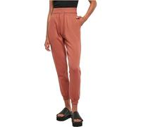 Urban Classics Women's Ladies Organic High Waist Sweat Pants, Terracotta, XXL