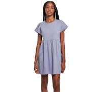 Urban Classics Women's Organic Empire Valance Tee Dress Casual, Viola Blue, XS
