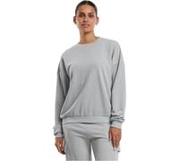 Urban Classics Women's Tb6855-Ladies Oversized Terry Crew Neck Sweatshirt, Light Asphalt, XS