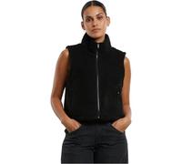 Urban Classics Women's Tb7087-ladies Short Sherpa Vest, Black, S