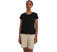 Urban Classics Women's Tb7170-ladies Sorona Regular Tee T-Shirt, Black, XS