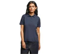 Urban Classics Women's Tb7171-ladies Sorona Polo Tee T-Shirt, Navy, S