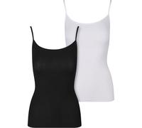 Urban Classics Women's Tb7675a-ladies Bamboo Tank Top 2-Pack Undershirt (Pack of 1)