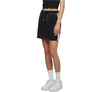 Urban Classics Women's Ladies Track Skirt, Black (Blk/Wht/Blk 00493), 8 (Size: X-Small)