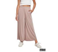 Urban Classics Women's Wide Floaty Leg Modal-Rich Culotte in Rose | Size: Large Urban Classics Rose L