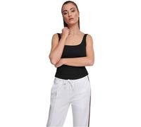 Urban Classics Women's Wide Neck top Sports Tank, Black, XL